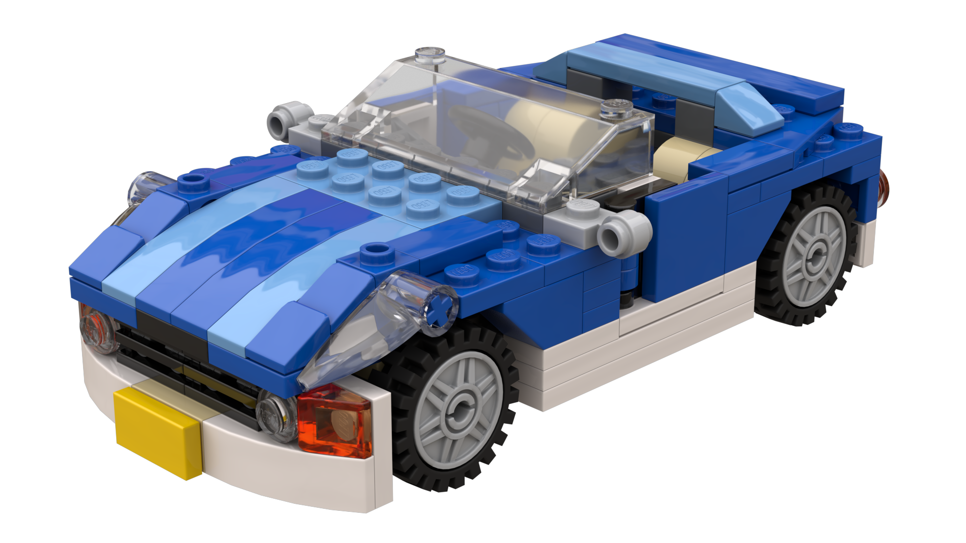 6913: Blue Roadster